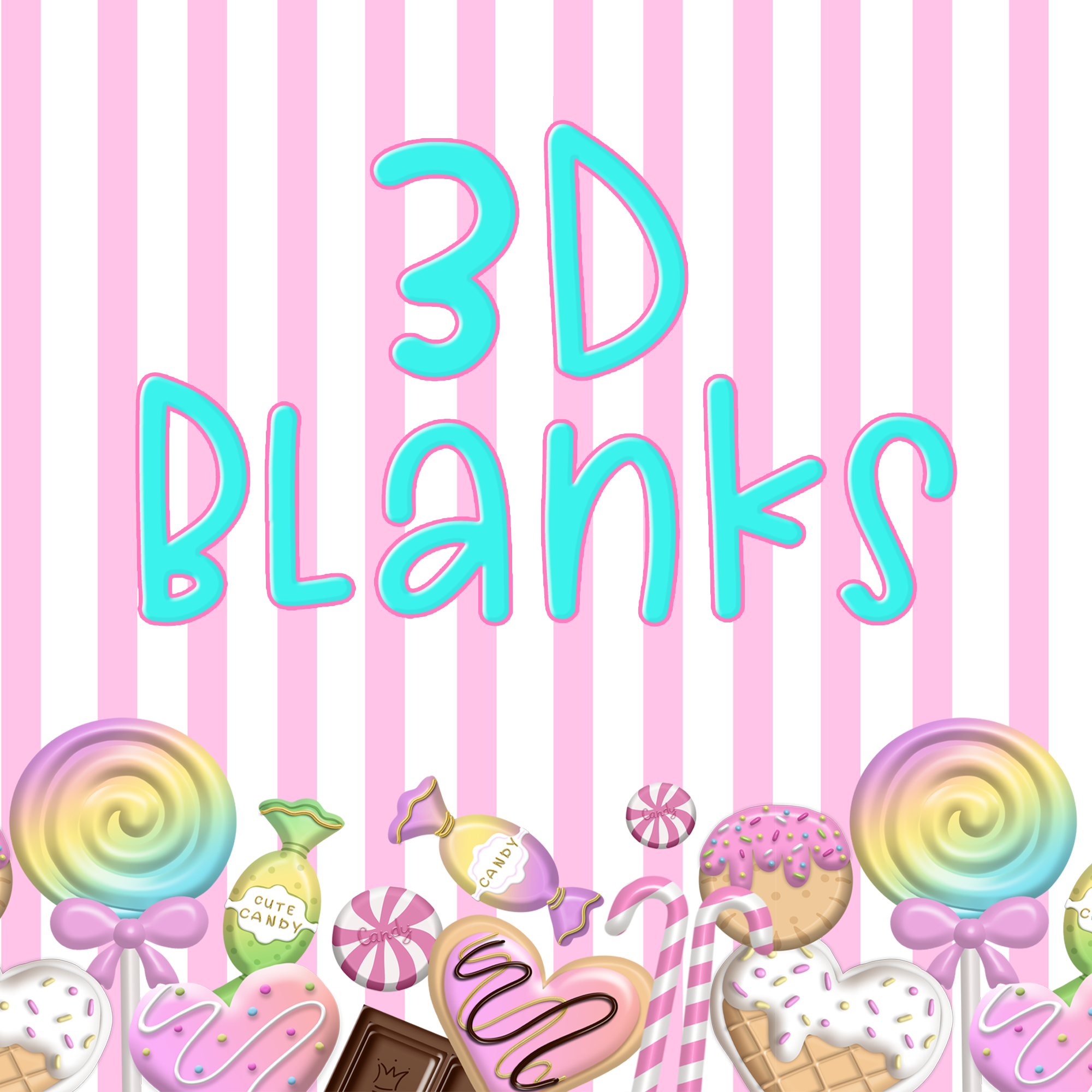 Ready To Ship 3D Printed Sweets