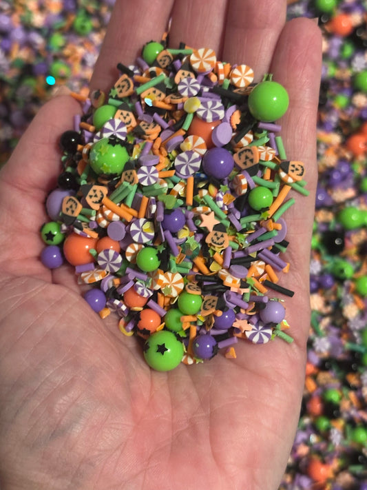 Candy Bucket Sprinkles, Fake HalloweenSprinkles, 40 Grams
