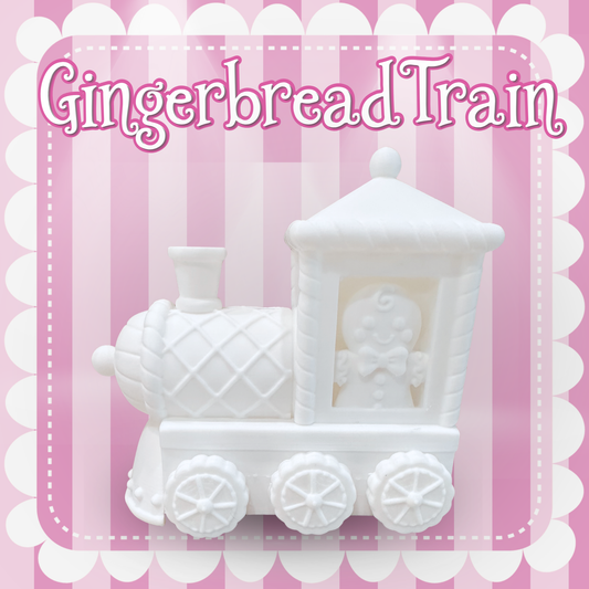 3D Mesh File - Bundle MEMBERS ONLY - Gingerbread Train