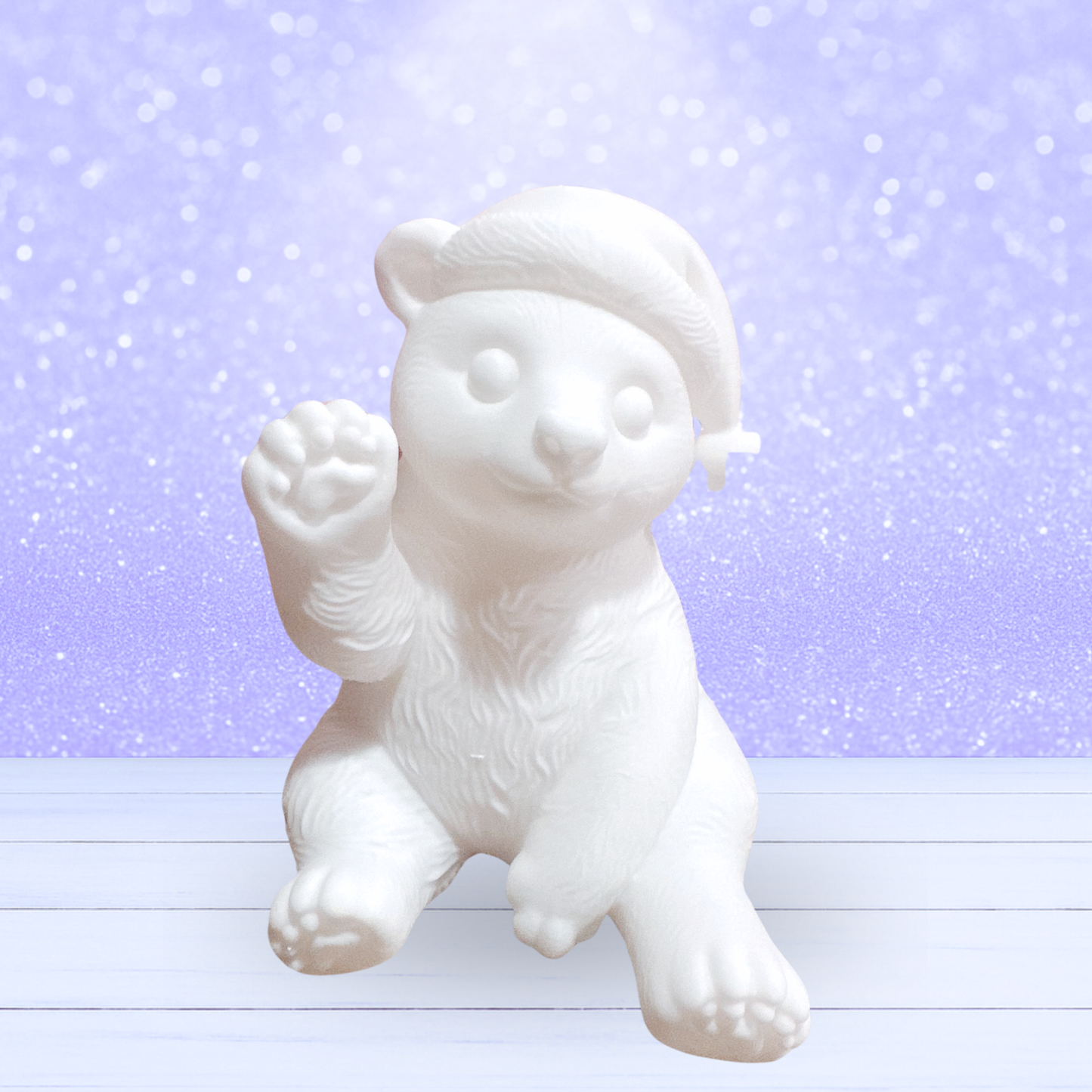 3D Mesh File - MEMBERS ONLY - Polar Bear Sitting