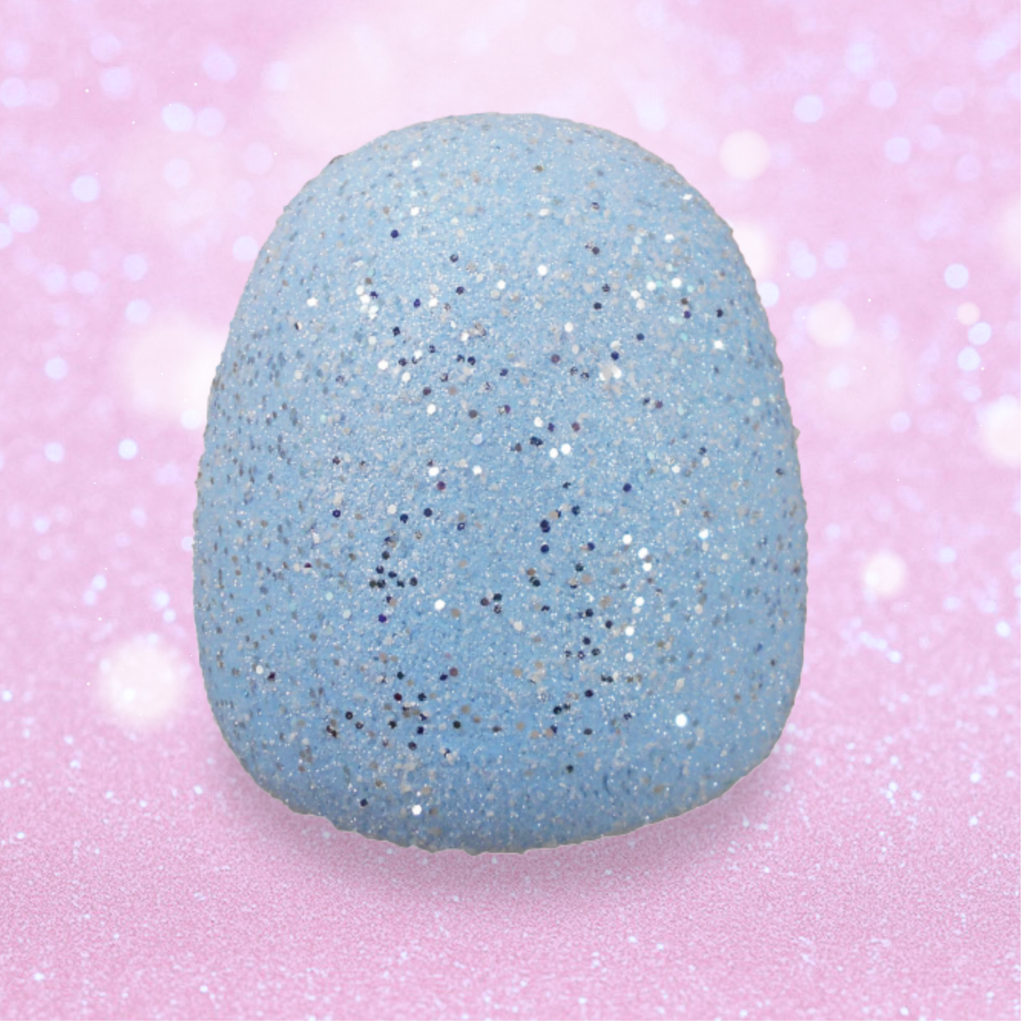 Giant Glitter Gumdrop - Blue