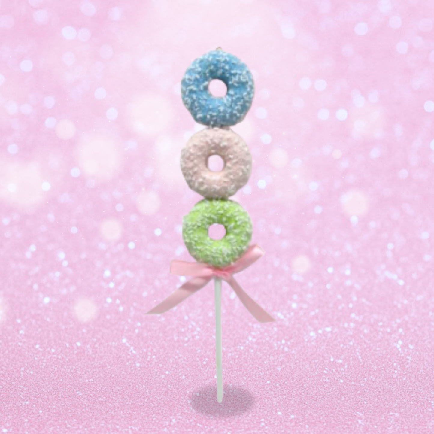 Pastel Donut Lollipop Ornament