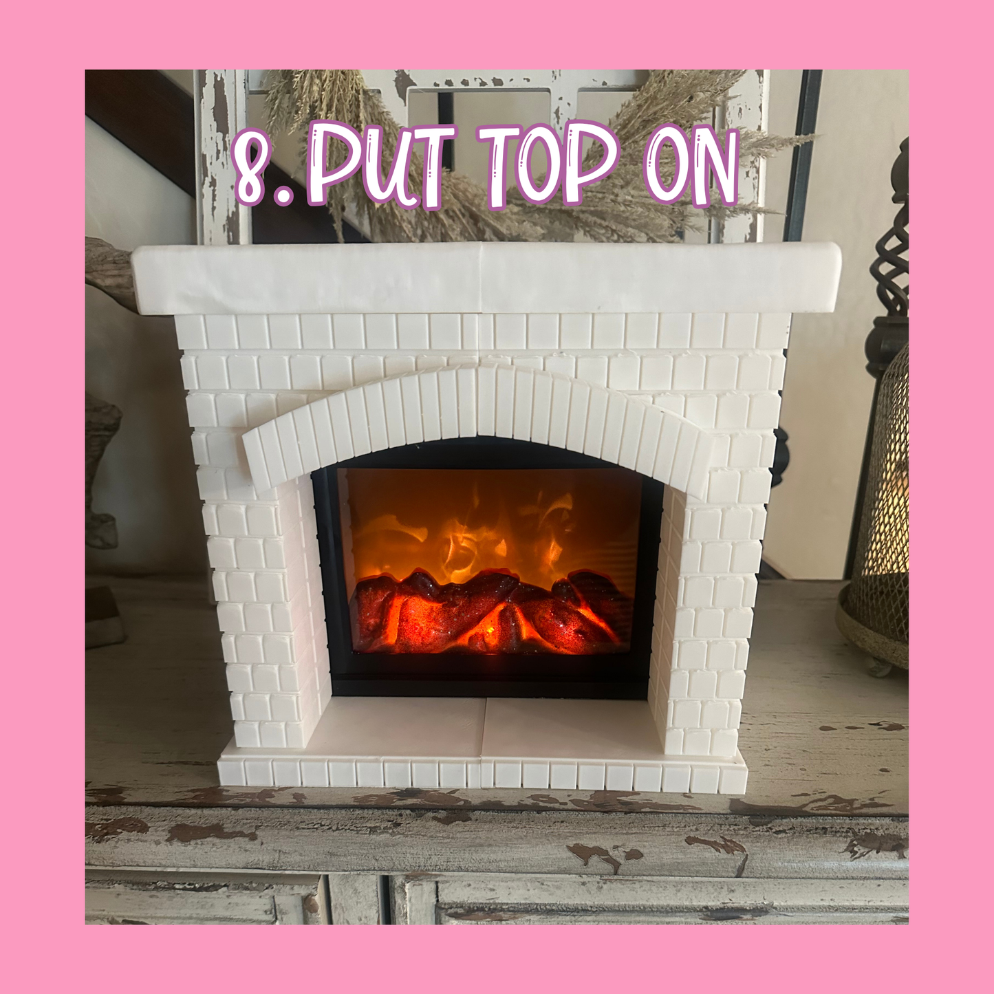 3D Mesh File - Dollar Tree Fireplace