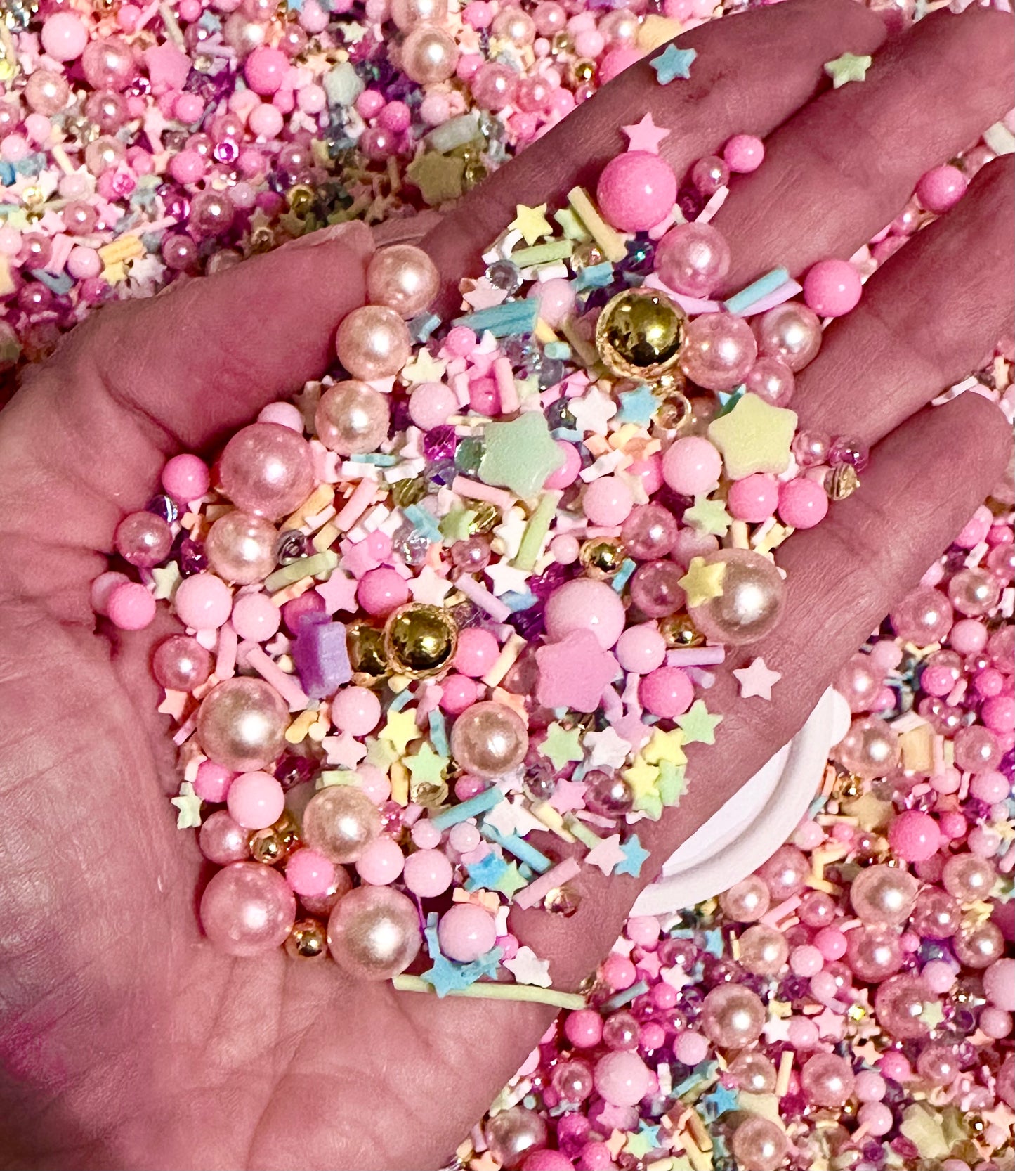 Candy Castle Sprinkles, Fake Sprinkle Mix, Pastel Sprinkles, 40 Grams