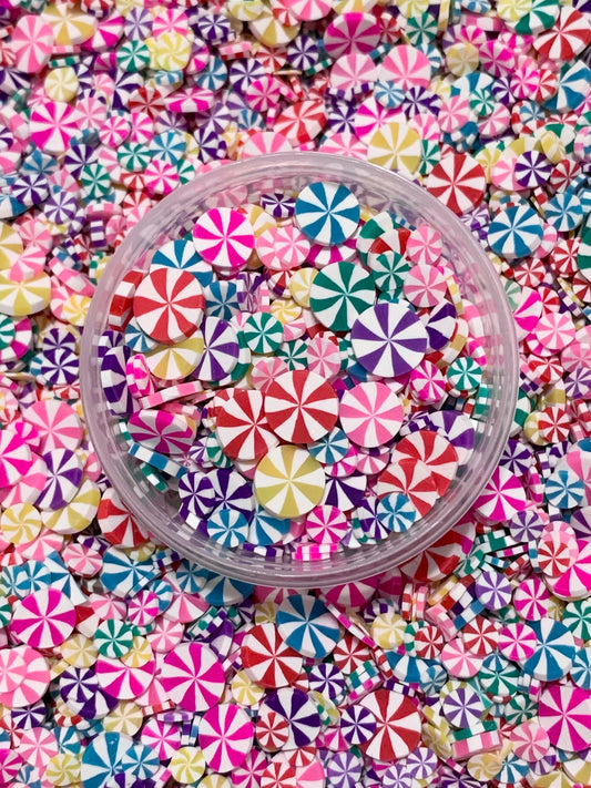 Rainbow Peppermint Sprinkles, Fake Peppermint Sprinkles