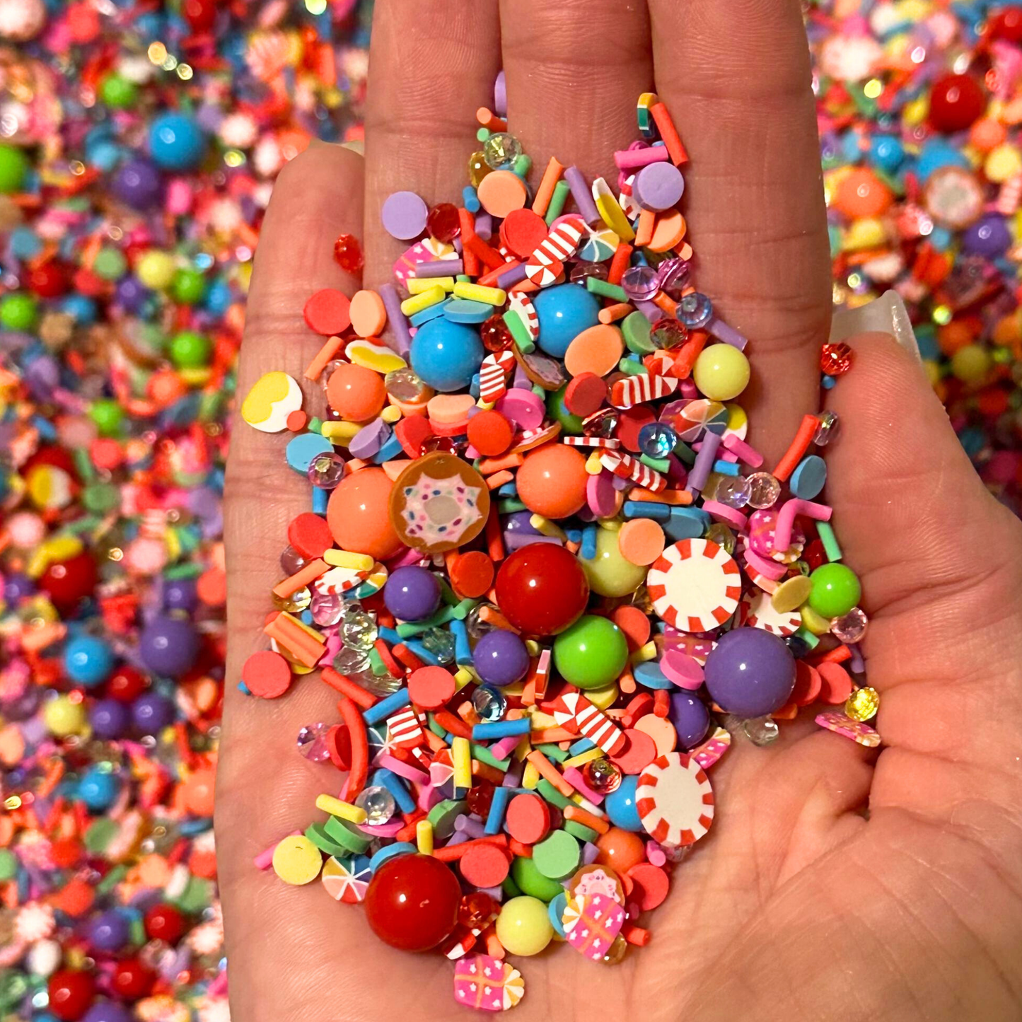 Candy Shop Sprinkles, Fake Sprinkles, Rainbow Sprinkles