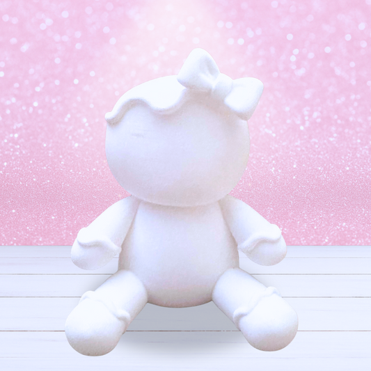 3D Mesh File - MEMBERS ONLY - Gingerbread Girl with Bow -