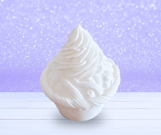 3D Mesh File - MEMBERS ONLY - Blueberry Pie Cupcake