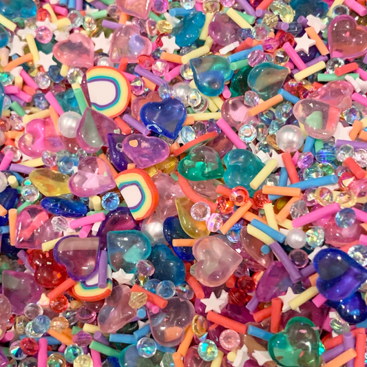 Unicorn Magic Sprinkles, Fake Rainbow Sprinkles, 40 Grams