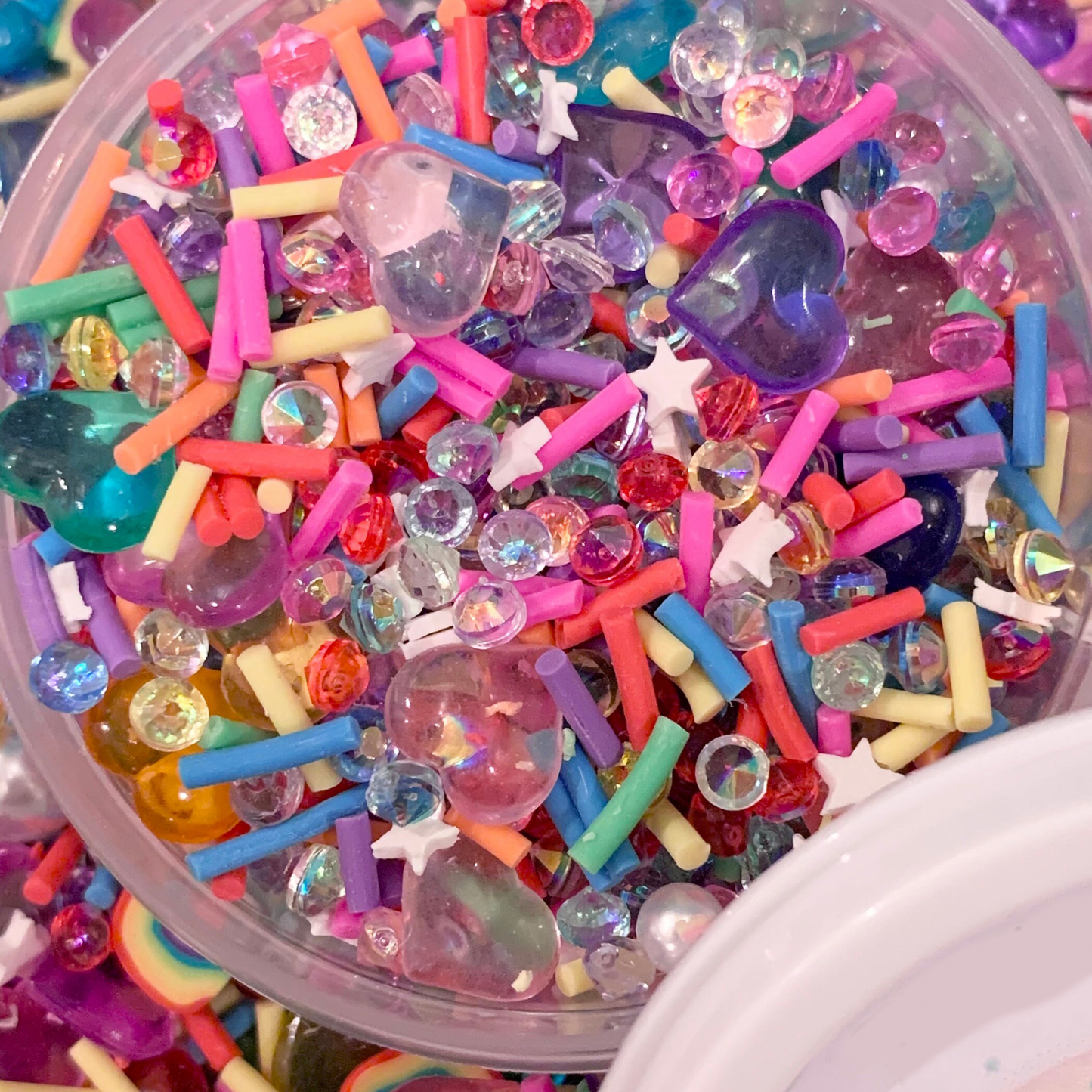 Unicorn Magic Sprinkles, Fake Rainbow Sprinkles, 40 Grams