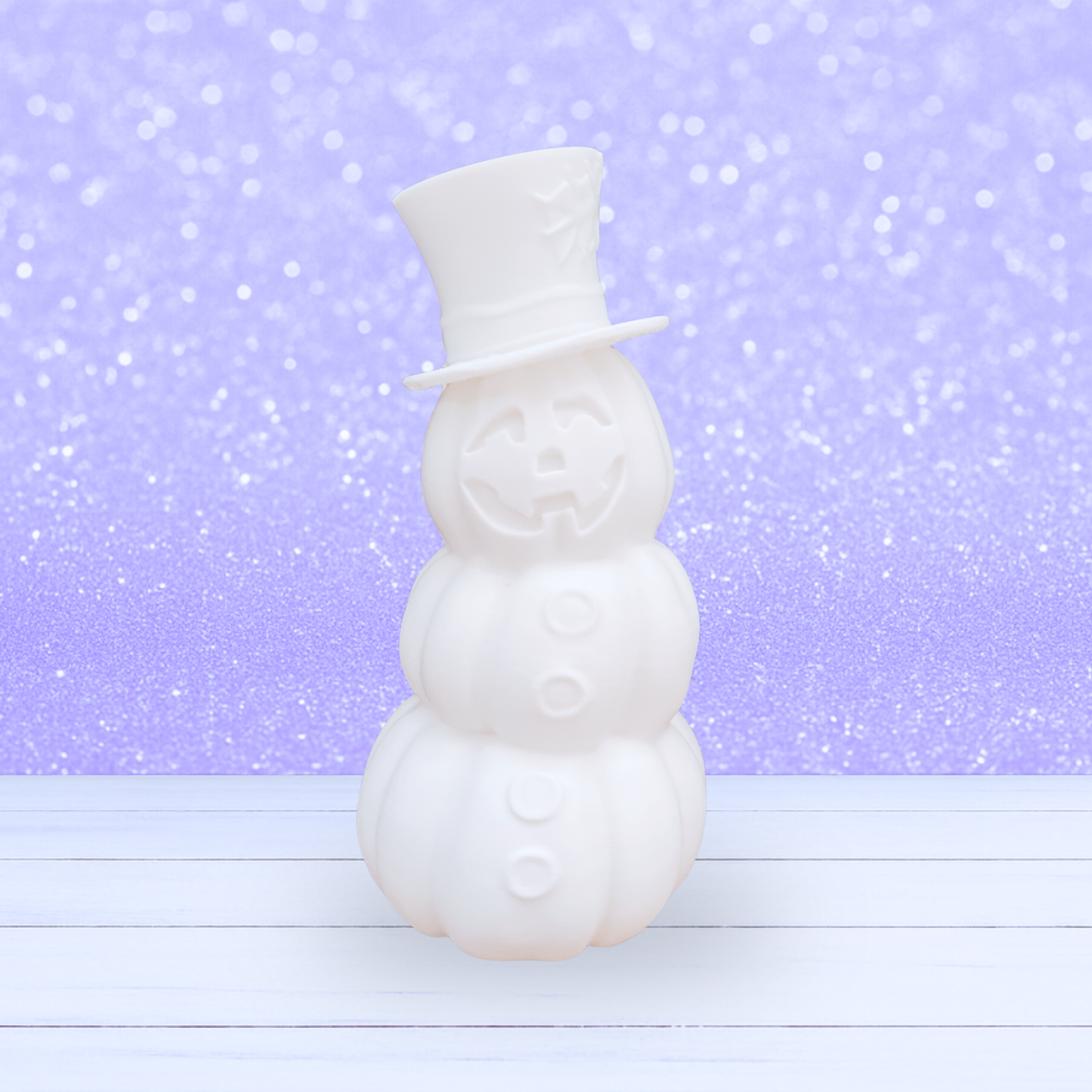 3D Mesh File - MEMBERS ONLY - Pumpkin Snowman