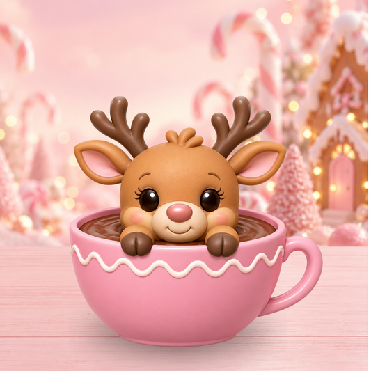 3D Mesh File - Reindeer Cocoa