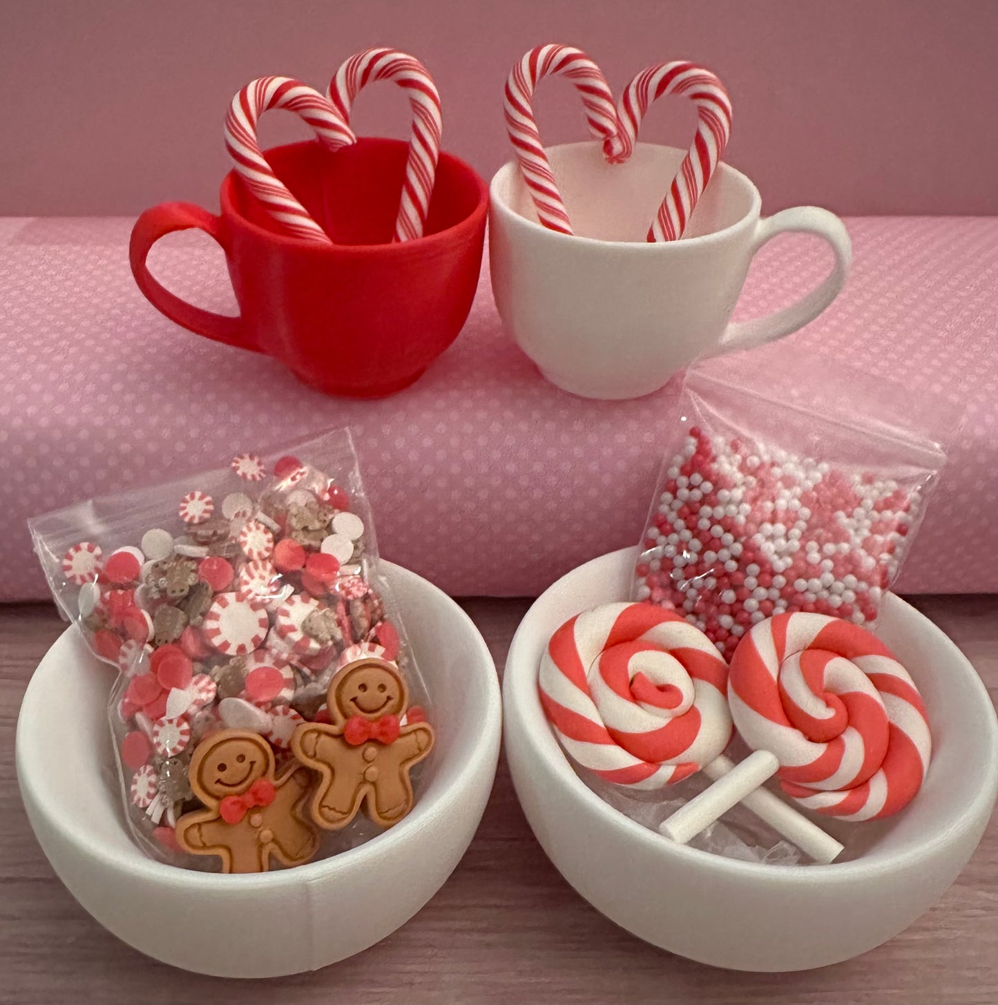 Cutie Cup Collection - Red Gingerbread Boy Bundle