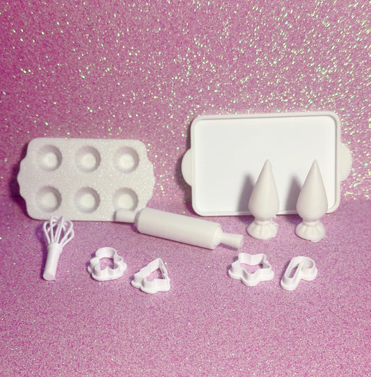 Gingie Mini Baking Set - 10 Pieces Per Set