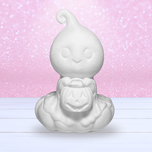 Paintable Ghost on a Pumpkin - Available Soon!