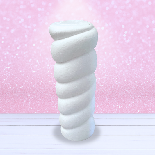 3D Printed - Tall Round Fake Marshmallow Candy - Made-To-Order