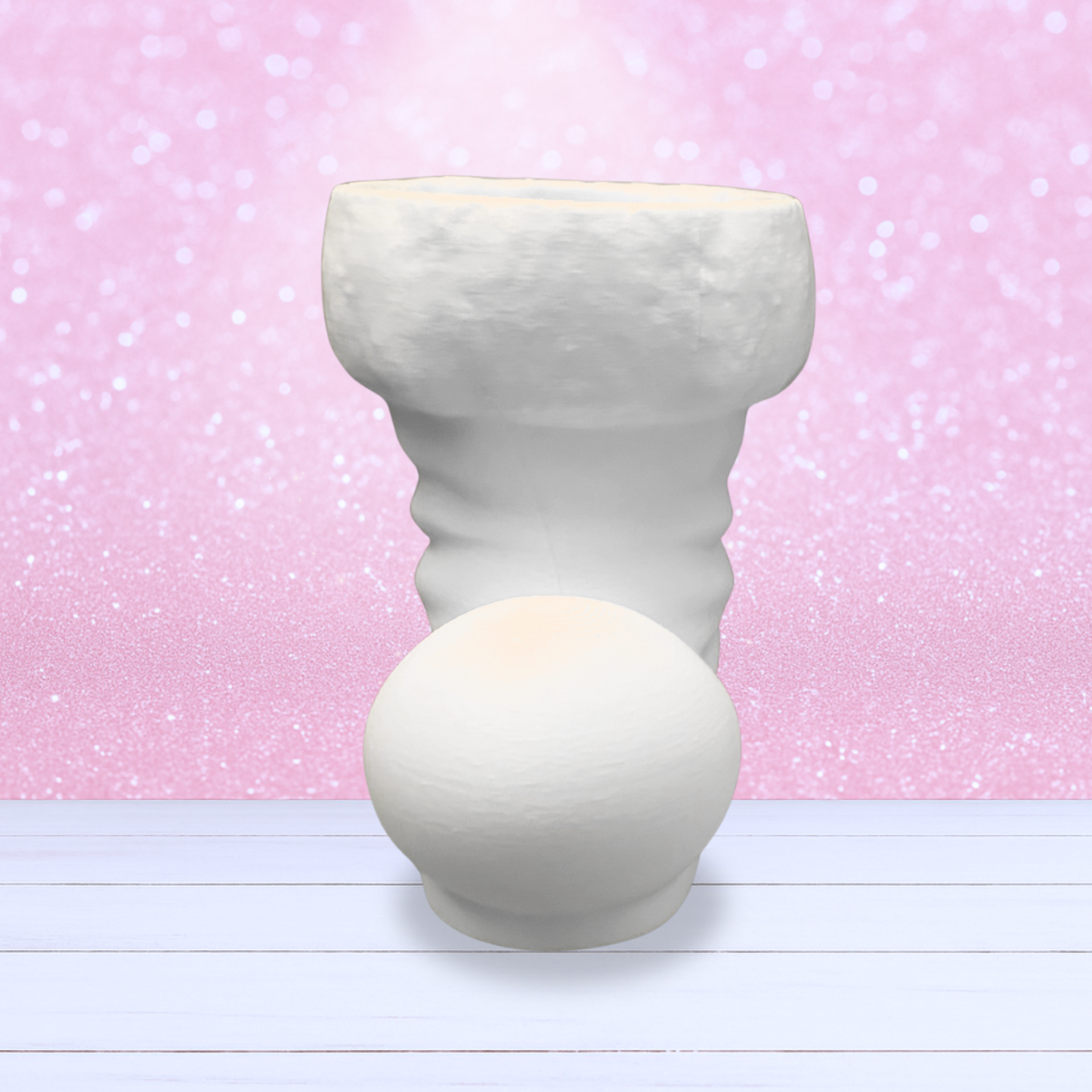 3D Mesh File - MEMBERS ONLY - Fillable Paintable Santa Boot