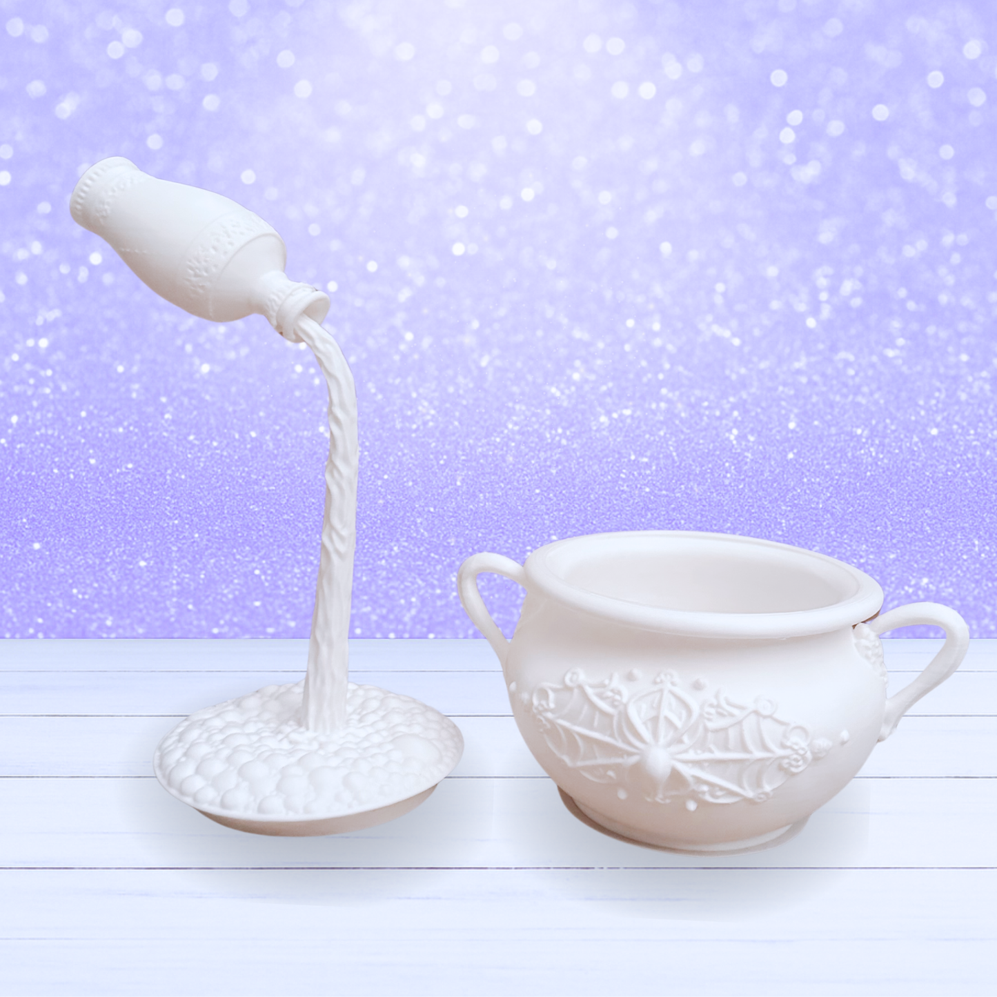 3D Mesh File - MEMBERS ONLY - Pouring Potion Cauldron