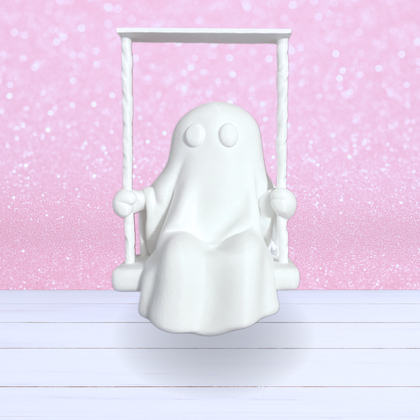 Paintable Ghost on a Swing - Pre-Order - Made to Order