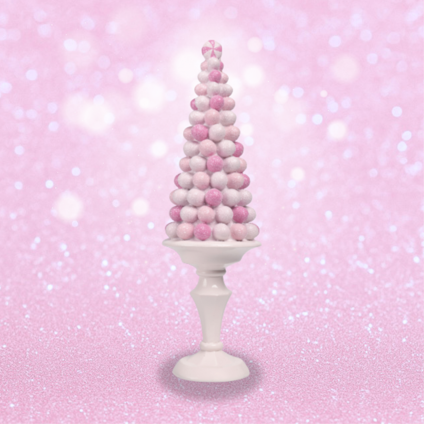 Pink Gumdrop Tabletop Tree