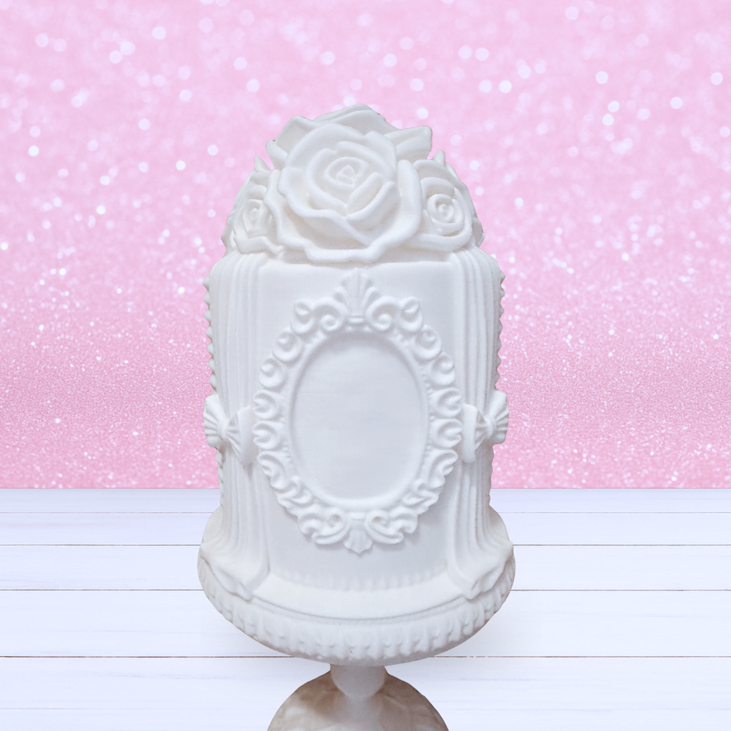 3D Printed Cameo Cake