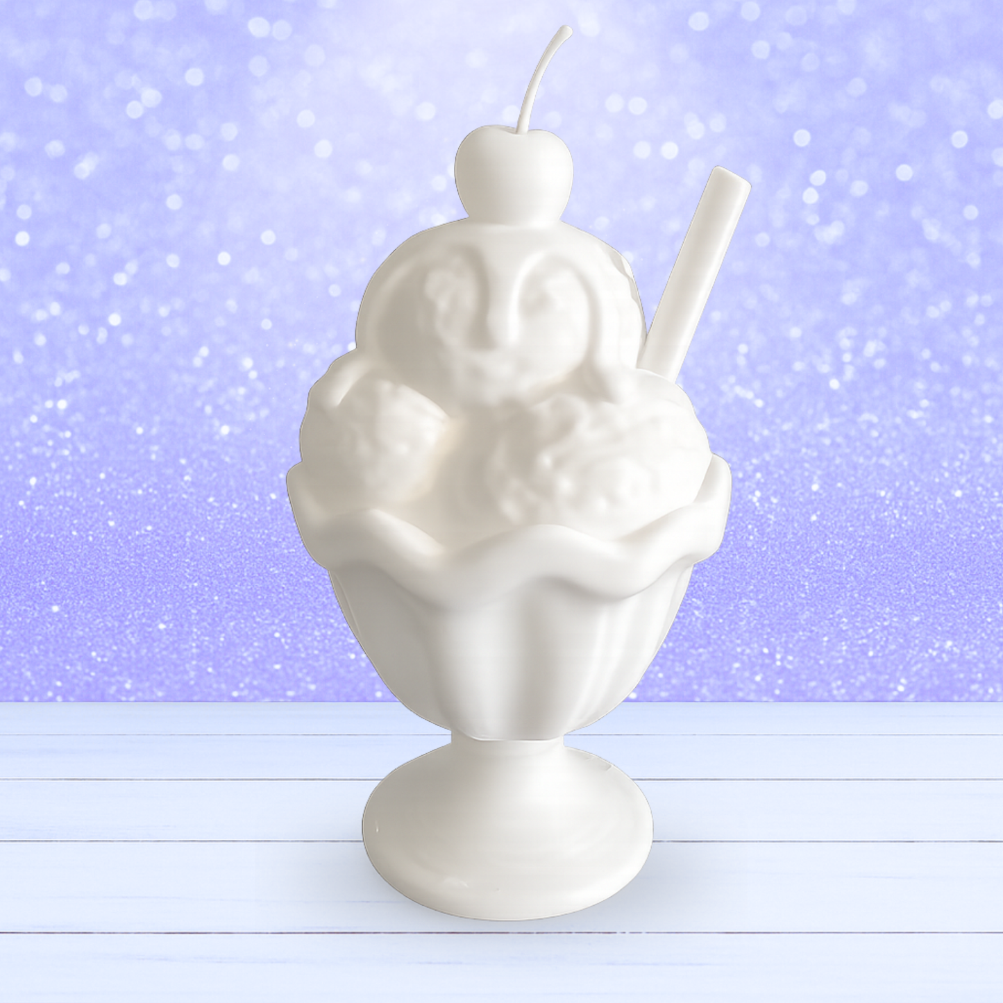 3D MESH FILE - MEMBERS ONLY - Ice Cream Sundae - Loop and No Loop