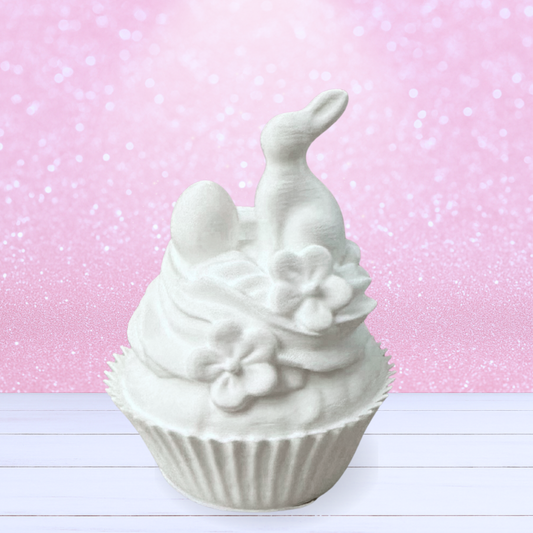 3D Mesh File - MEMBERS ONLY - Bunny and Eggs Cupcake