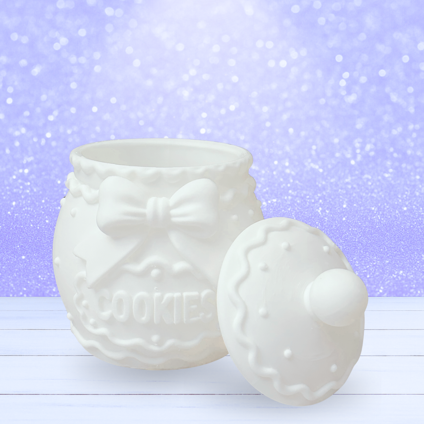 3D Mesh File - Cookie Jar with Lid