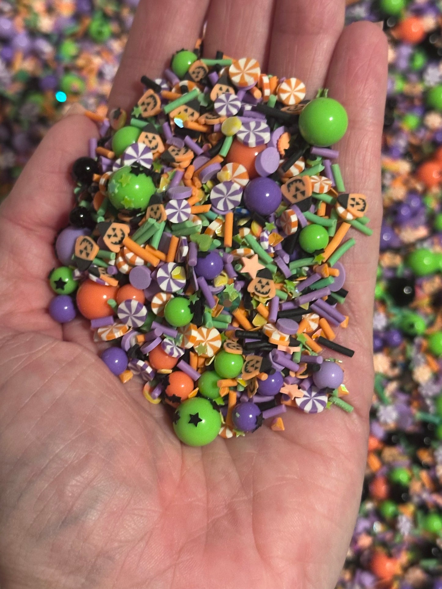 Candy Bucket Sprinkles, Fake HalloweenSprinkles, 40 Grams