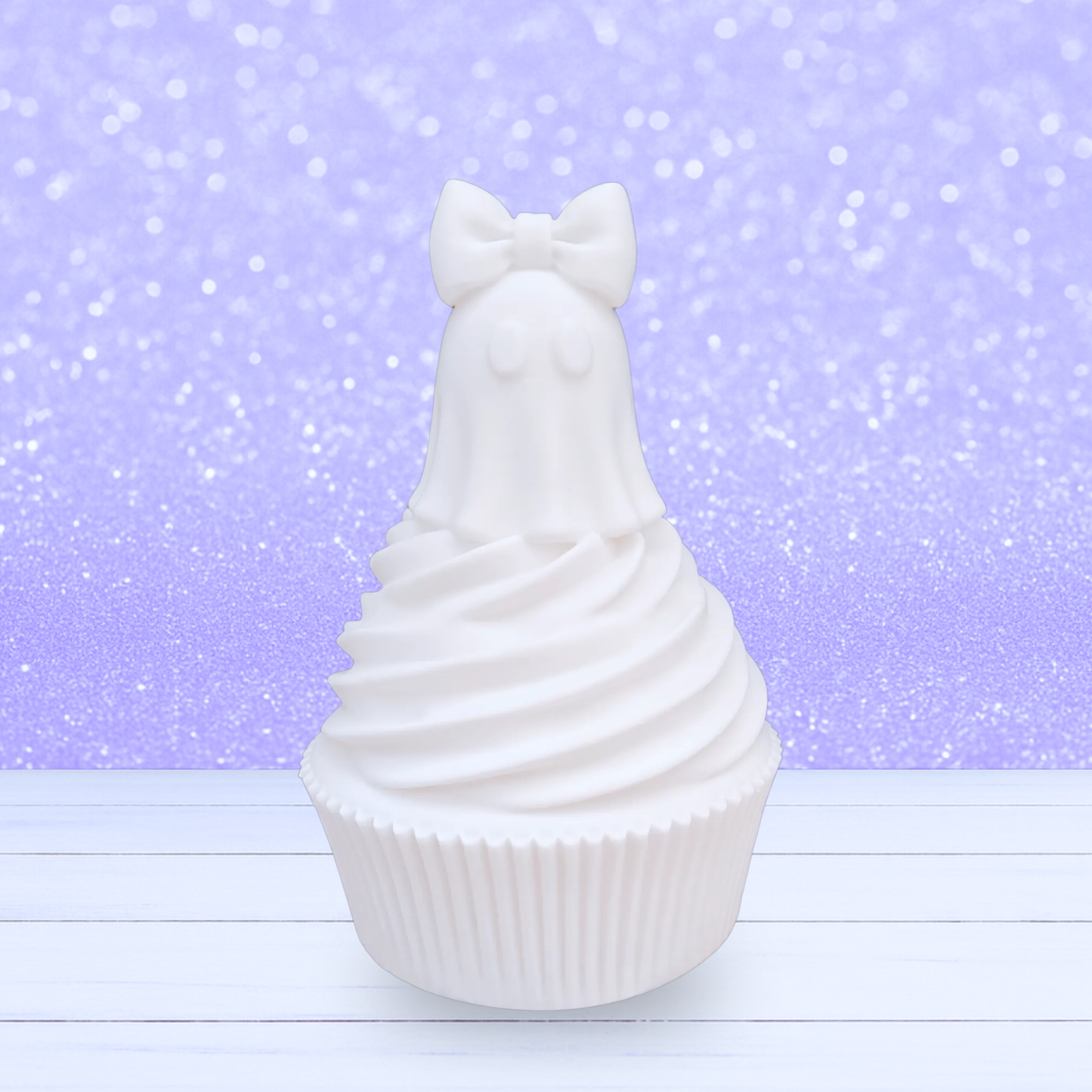 3D Mesh File - MEMBERS ONLY - Ghost Cupcake