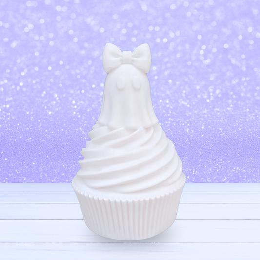 3D Mesh File - MEMBERS ONLY - Ghost Cupcake