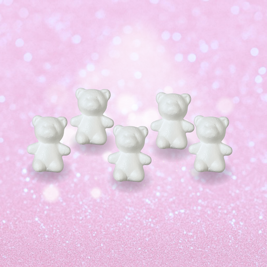 Polystyrene Bears - 2  Inches Tall - Set of 6