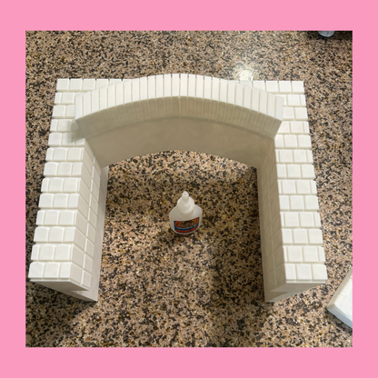 Fireplace - Fits Dollar Tree Plus Fireplace  - Made to Order