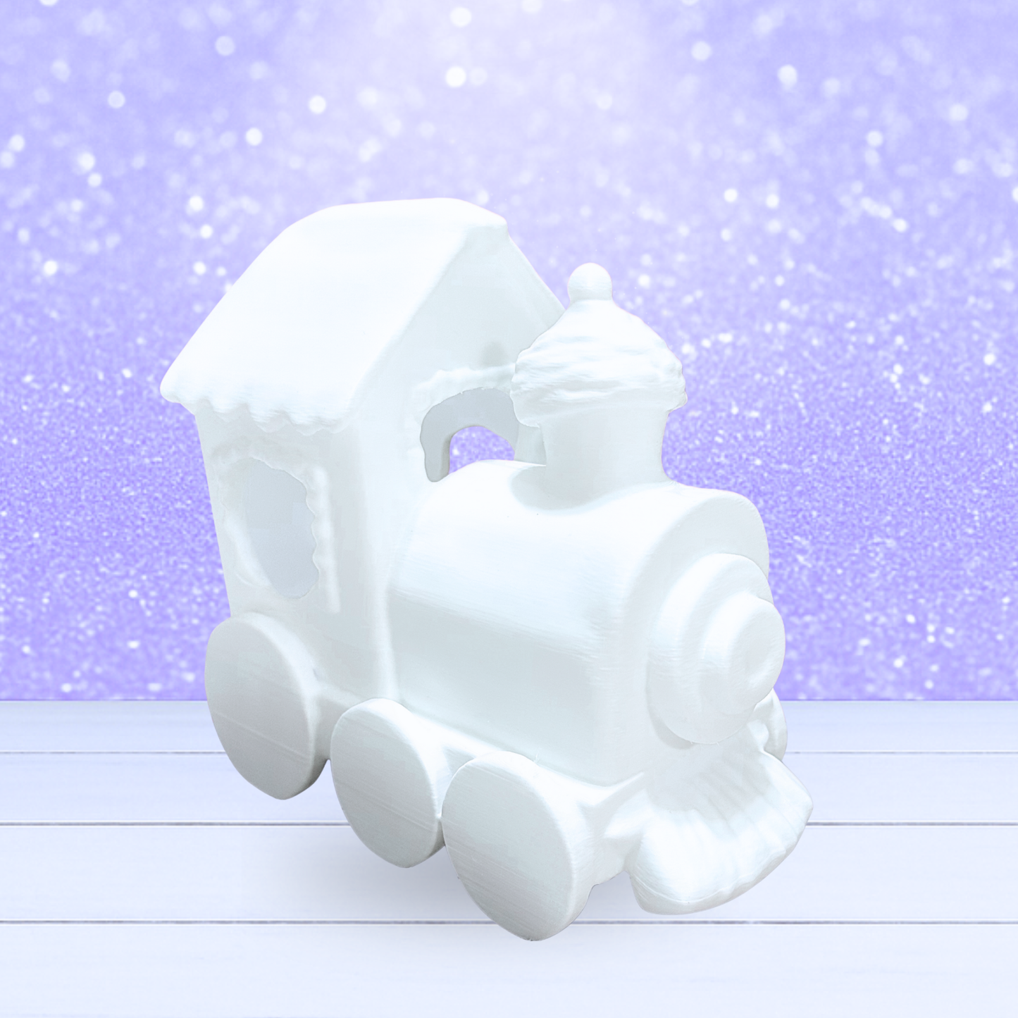 3D Mesh File - MEMBERS ONLY - Christmas Train Engine