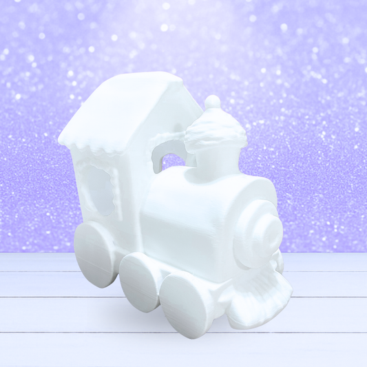 3D Mesh File - MEMBERS ONLY - Christmas Train Engine
