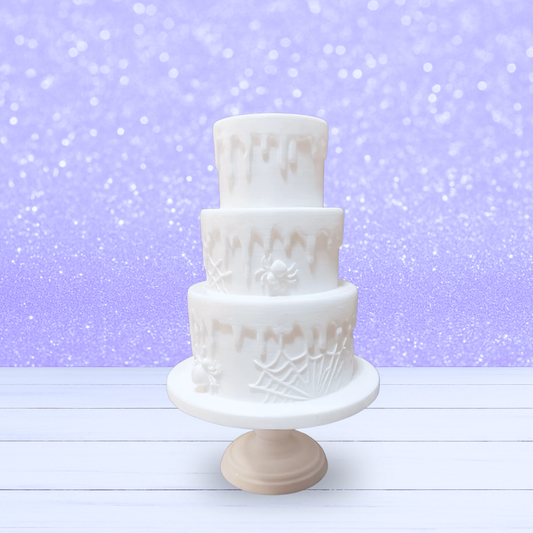 3D Mesh File - MEMBERS ONLY - 3 Tier Halloween Cake and Plate