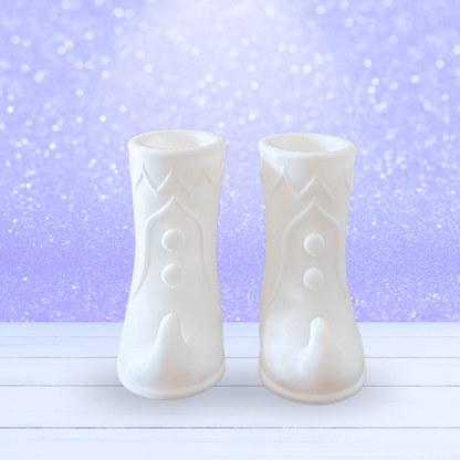 3D Mesh File -Elf Shoes with Buttons