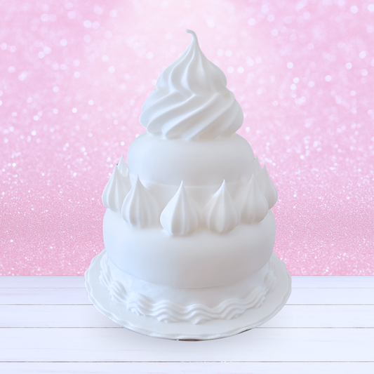 Fancy Cake with Meringue Peaks - Made To Order - Choice of Size