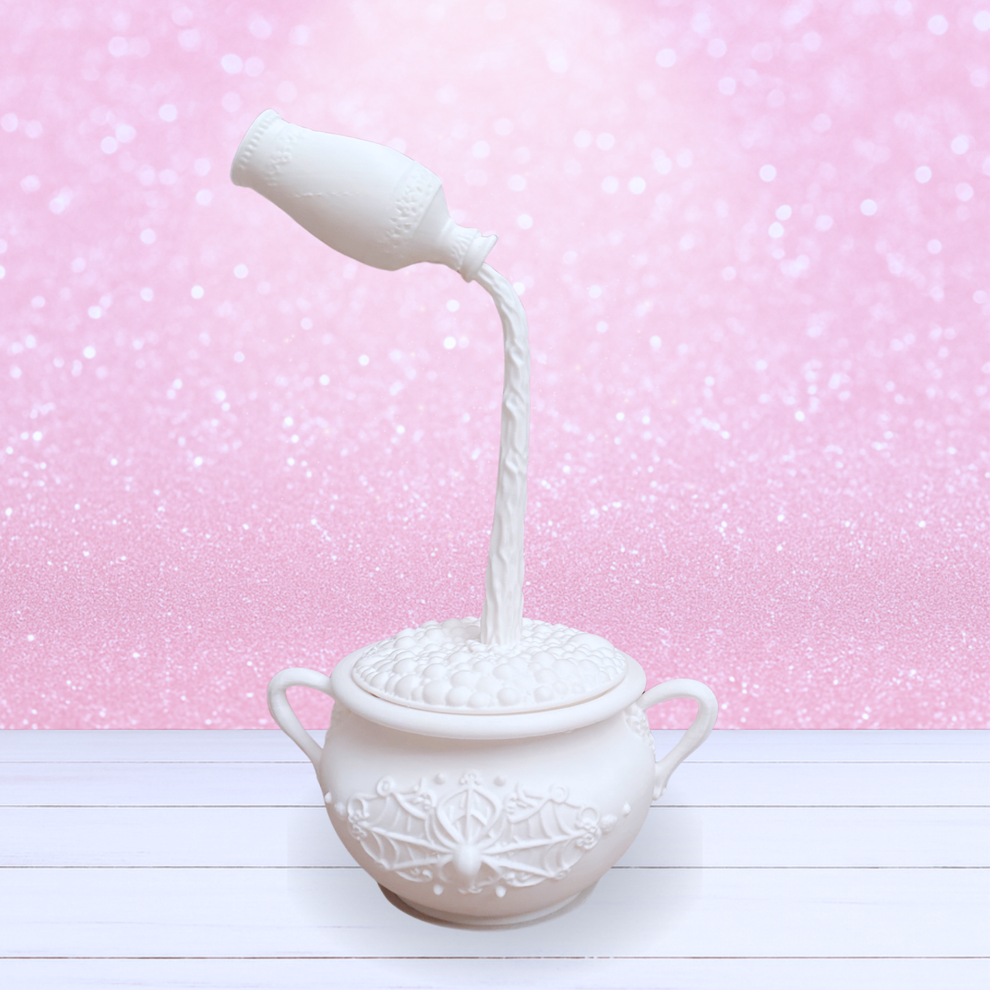 3D Printed Cauldron with Pouring Potion - 2 Piece Set - Made To Order