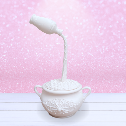 3D Printed Cauldron with Pouring Potion - 2 Piece Set - Made To Order