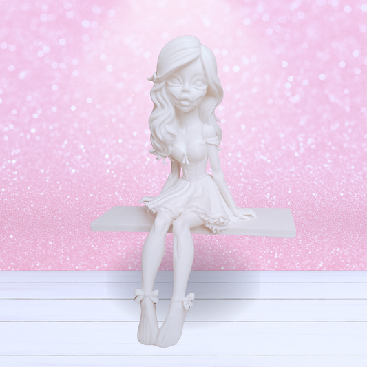 3D Printed Zombie Shelf Sitter - Made To Order