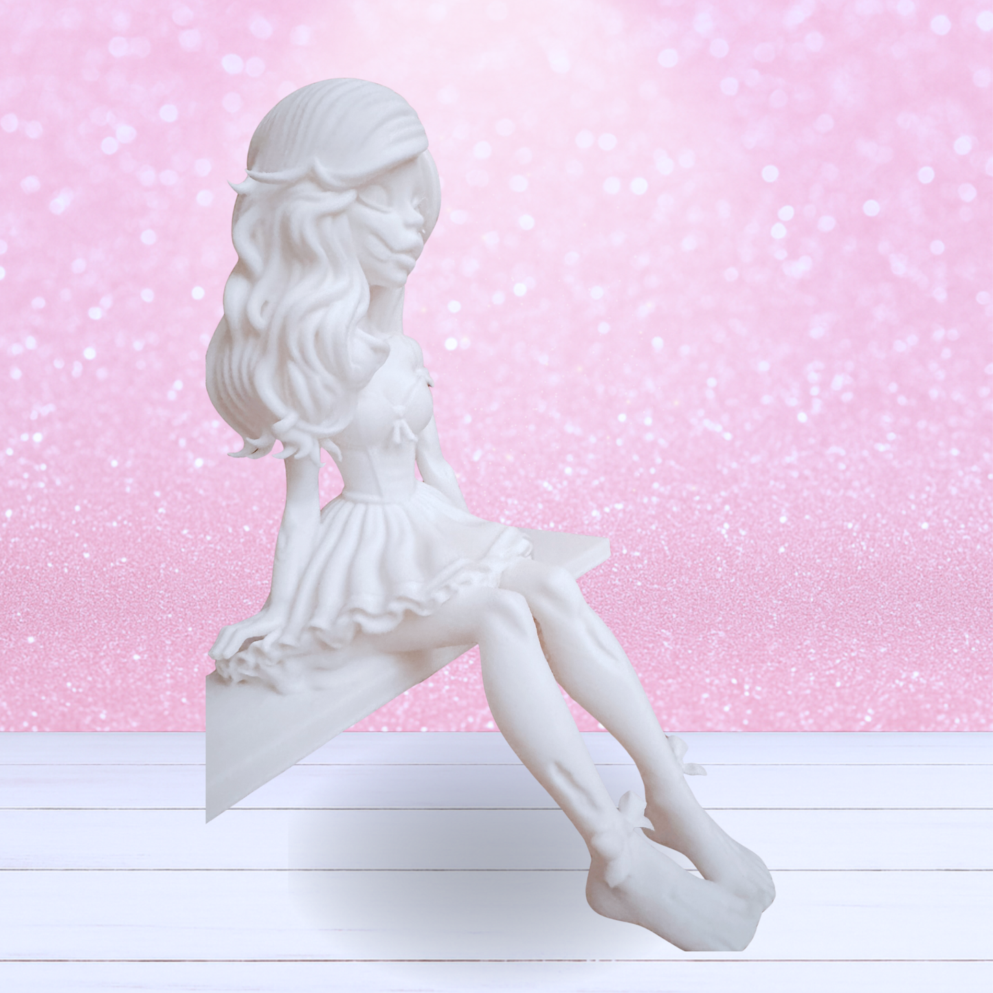 3D Printed Zombie Shelf Sitter - Made To Order
