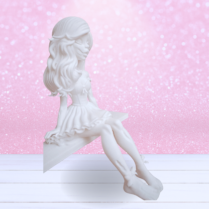 3D Printed Zombie Shelf Sitter - Made To Order