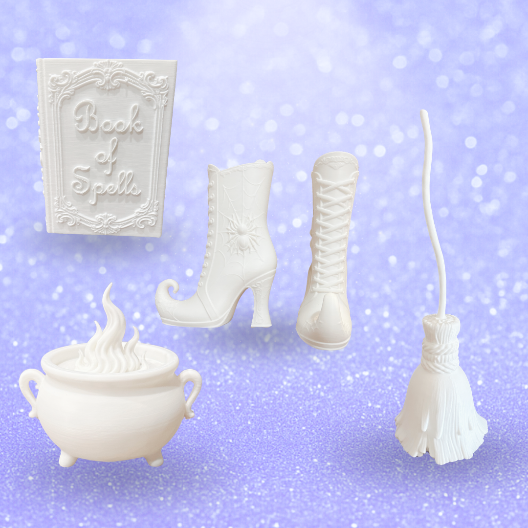 3D Mesh File - MEMBERS ONLY - Little Witch Bundle