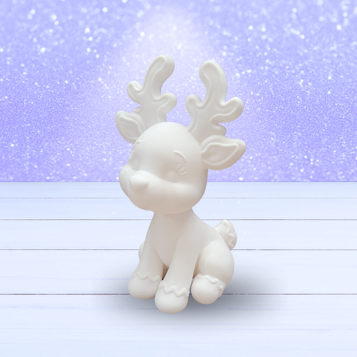 3D Mesh File - PRO MEMBERS ONLY - GINGERBREAD DEER