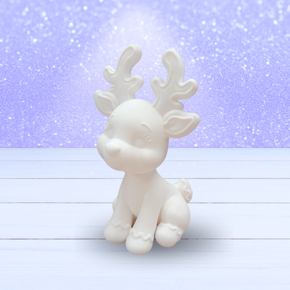 3D Mesh File - PRO MEMBERS ONLY - GINGERBREAD DEER