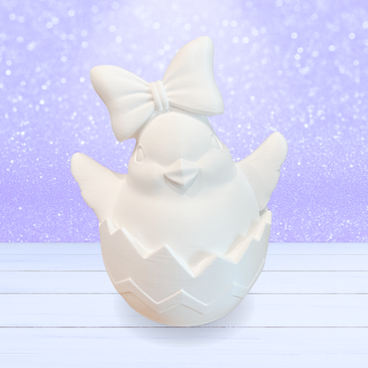 3D Mesh File - MEMBERS ONLY - Girly Chicken In Egg
