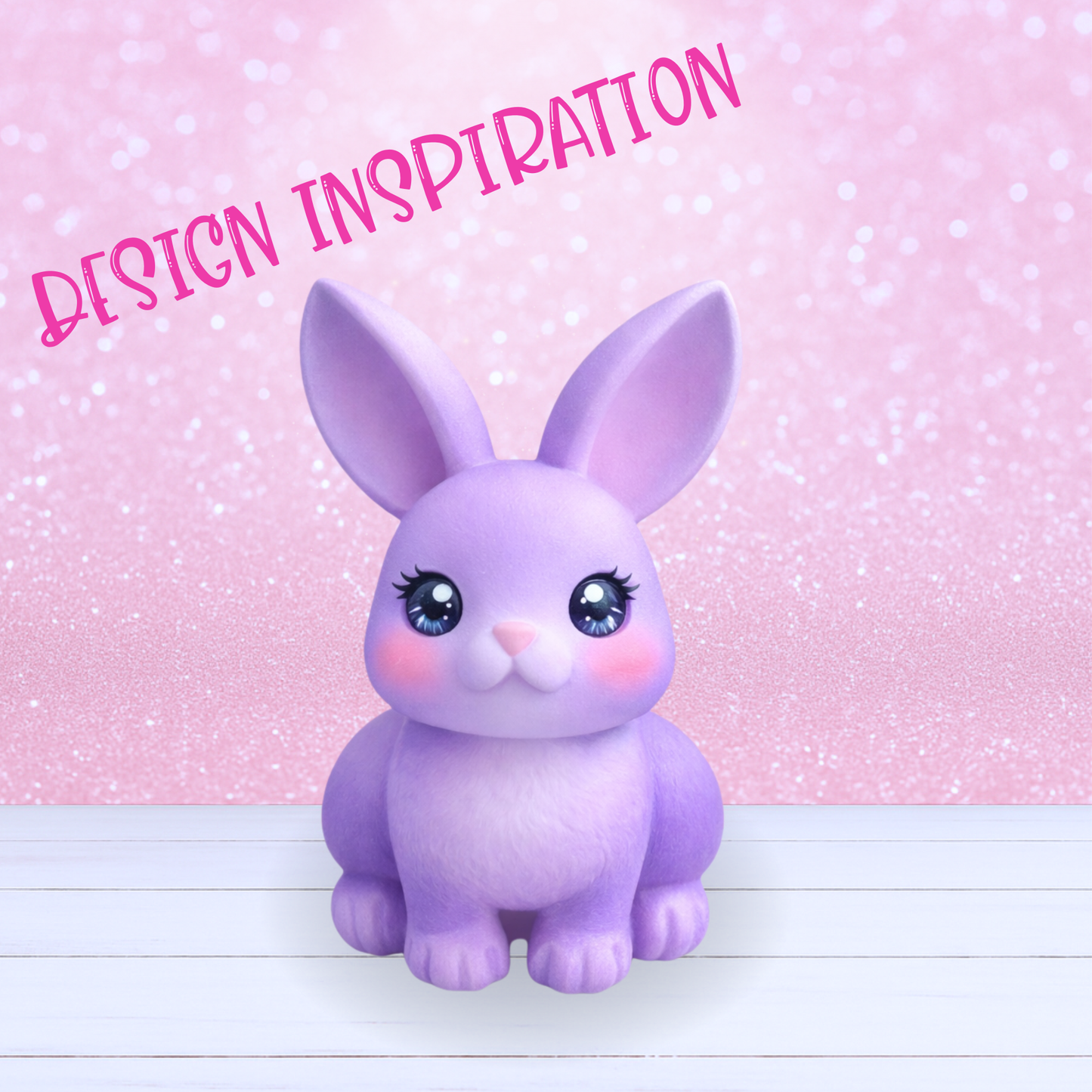 Cute Sitting Bunny - Made-to-Order