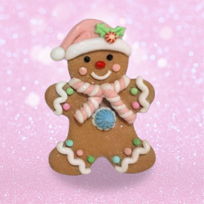 Set of 2 Gingerbread Cookie Ornaments