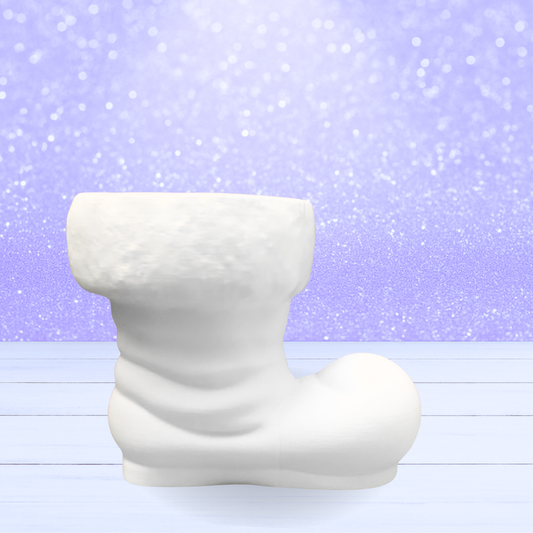 3D Mesh File - MEMBERS ONLY - Fillable Paintable Santa Boot
